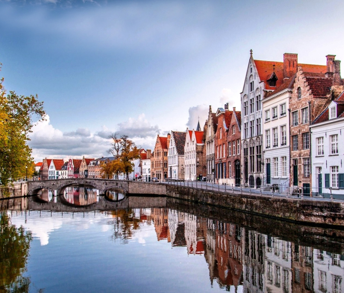 Sfondi Bruges, Belgium 1200x1024