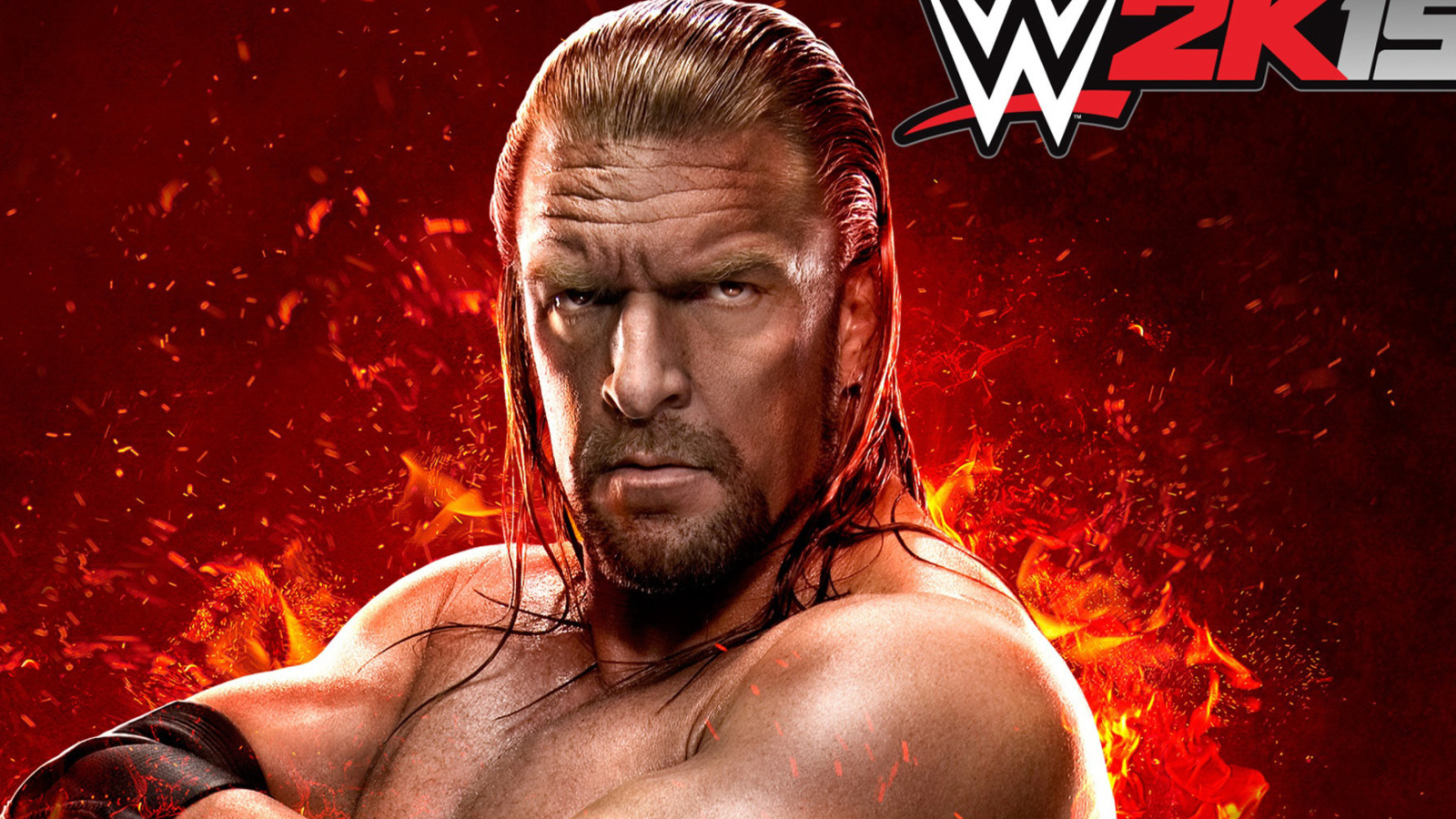 Das WWE 2K15 Triple H Wallpaper 1600x900
