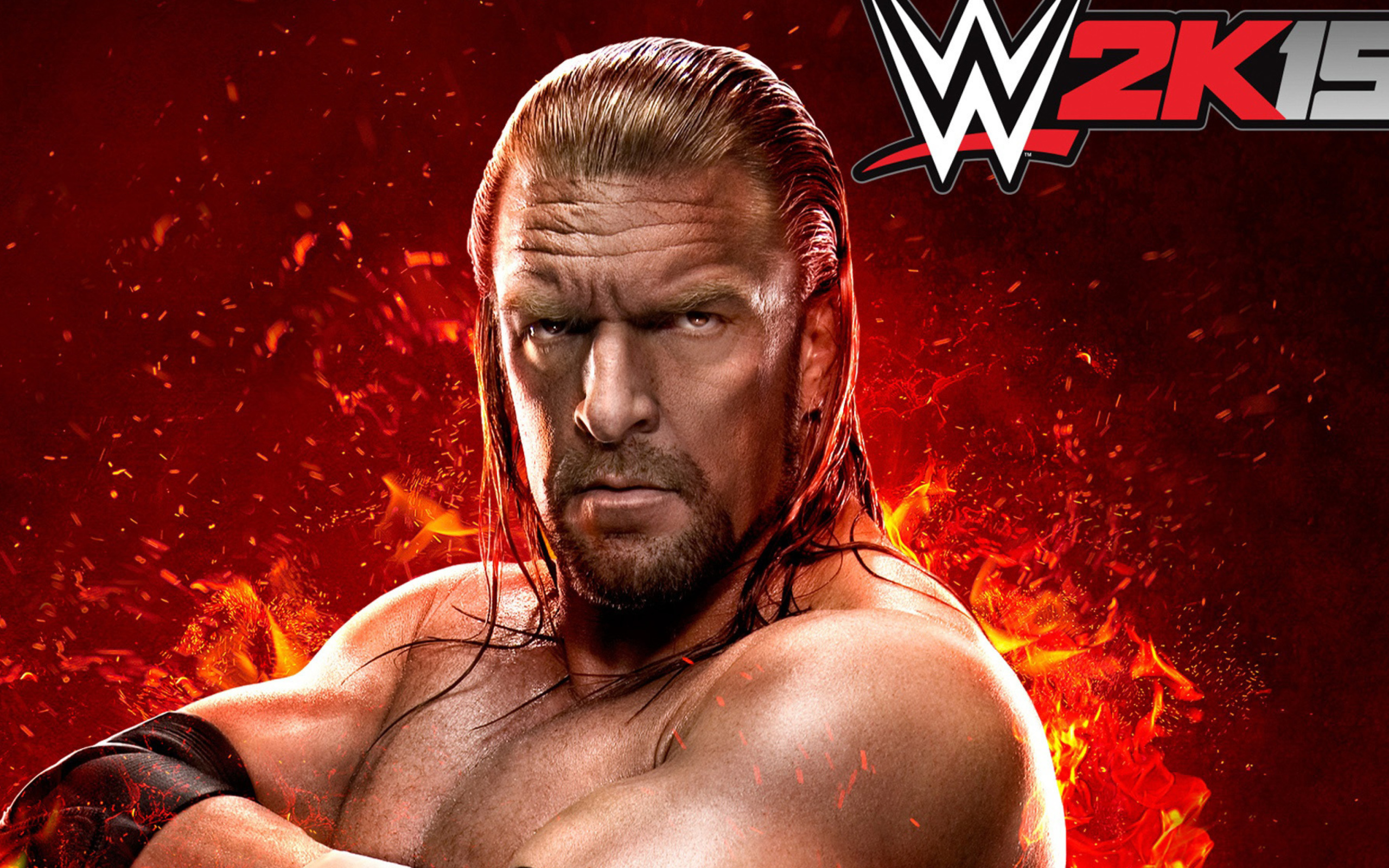 WWE 2K15 Triple H wallpaper 2560x1600