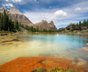 Screenshot №1 pro téma Banff & Jasper National Parks, Canada 176x144