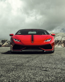 Lamborghini Huracan LP 610 4 Red wallpaper 128x160