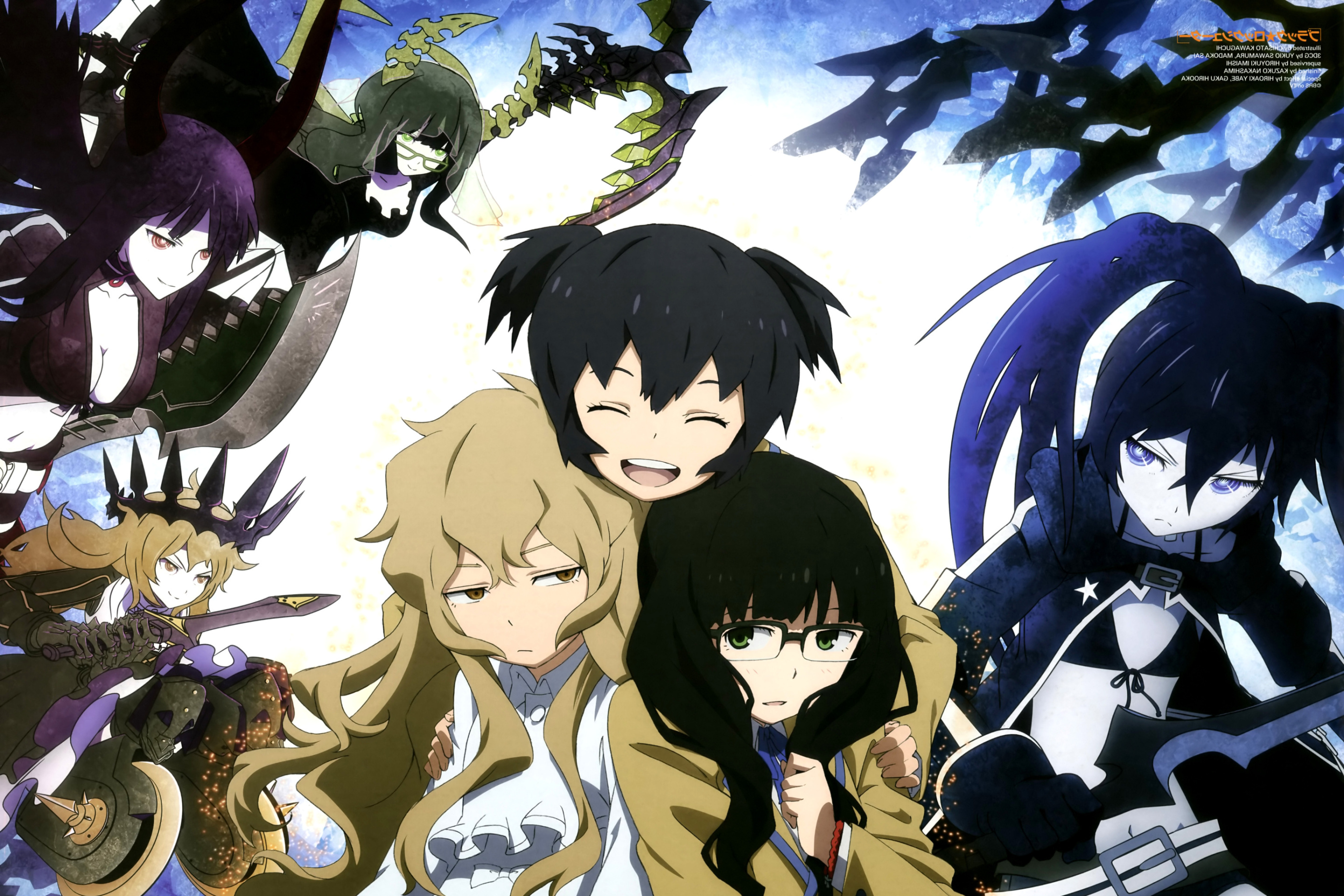 Das Black Rock Shooter Anime Wallpaper 2880x1920