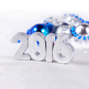 Fondo de pantalla 2016 New Year 128x128