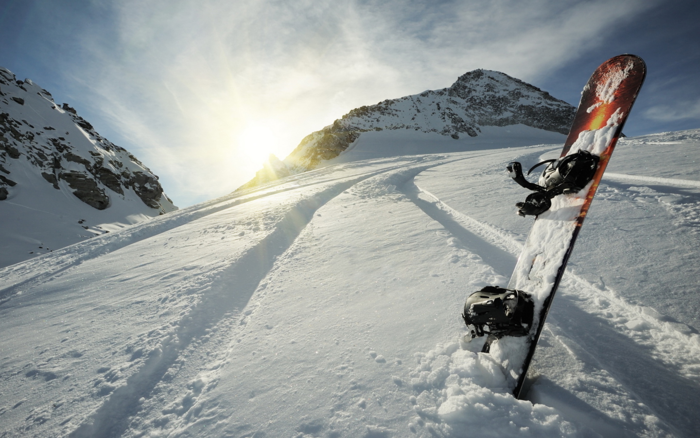 Обои Snowboard Winter Sport 1440x900