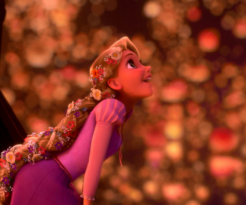 Screenshot №1 pro téma Rapunzel 480x400