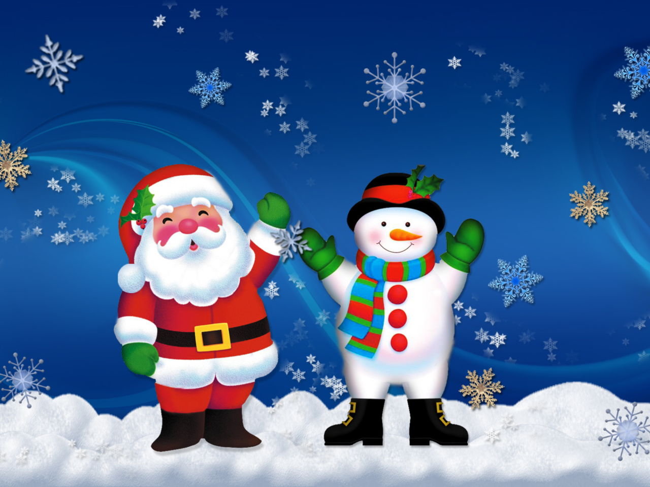Das Hoo Hoo Christmas Wallpaper 1280x960