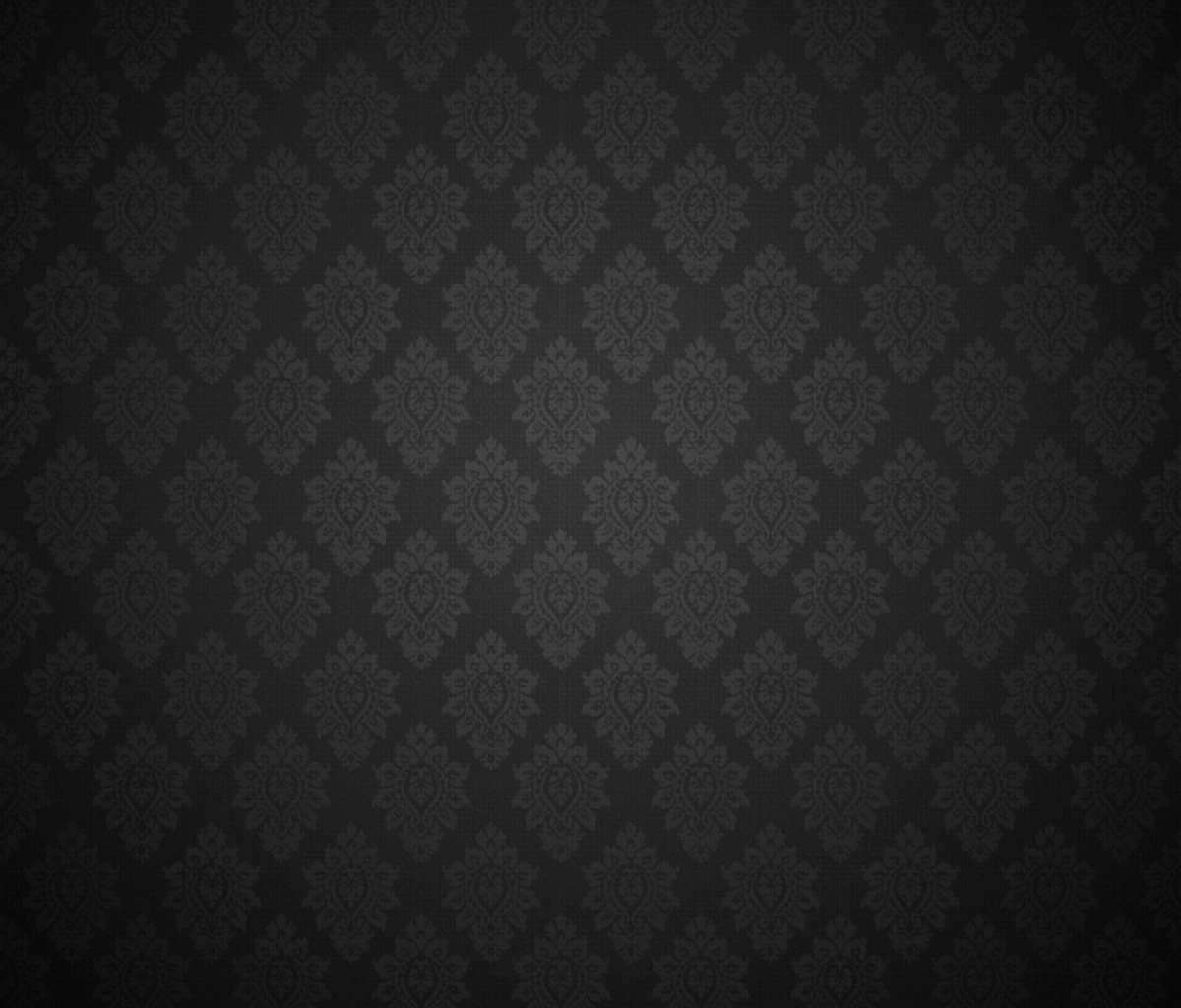 Black Baroque Pattern screenshot #1 1200x1024