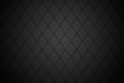 Black Baroque Pattern screenshot #1 480x320