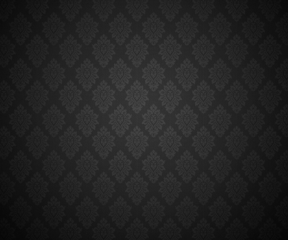 Screenshot №1 pro téma Black Baroque Pattern 960x800