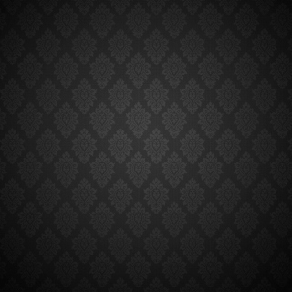 Black Baroque Pattern Wallpaper for iPad mini 2