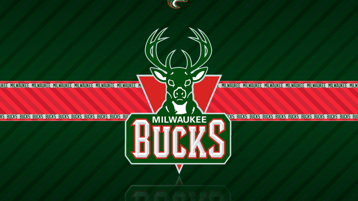Screenshot №1 pro téma Milwaukee Bucks 1366x768