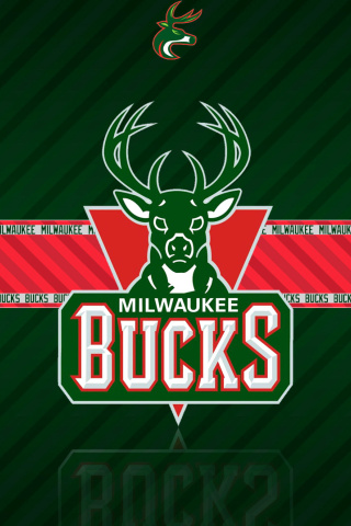 Screenshot №1 pro téma Milwaukee Bucks 320x480