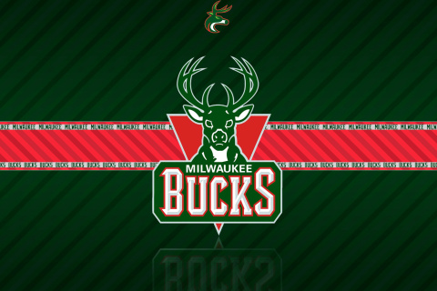 Screenshot №1 pro téma Milwaukee Bucks 480x320