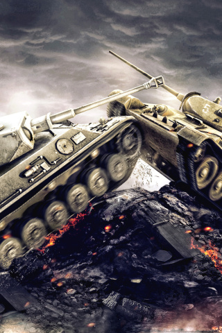 Sfondi World of Tanks - WOT 320x480