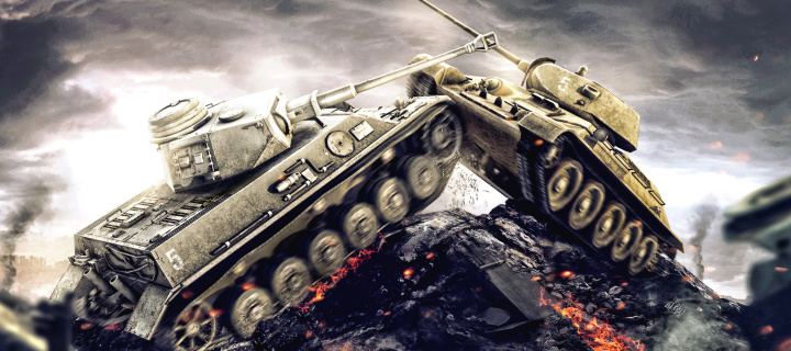 World of Tanks - WOT wallpaper 720x320