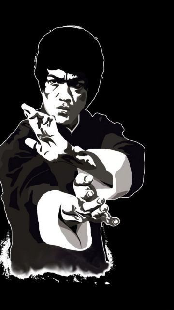 Das Bruce Lee Wallpaper 360x640