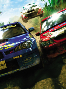 Fondo de pantalla Jungle Race Dirt Cars Games 132x176