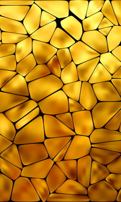 Das Gold Mosaic Wallpaper 240x400