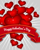 Screenshot №1 pro téma Happy Valentines Day 128x160