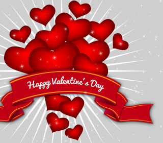 Happy Valentines Day - Obrázkek zdarma pro 1024x1024