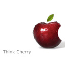 Apple Funny Logo wallpaper 128x128