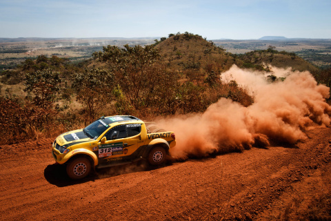 Sfondi Mitsubishi L200 Triton Rally 480x320