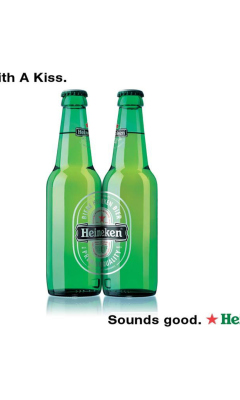 Das Heineken Dutch Beer Wallpaper 240x400