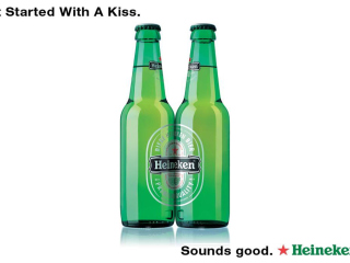 Screenshot №1 pro téma Heineken Dutch Beer 320x240