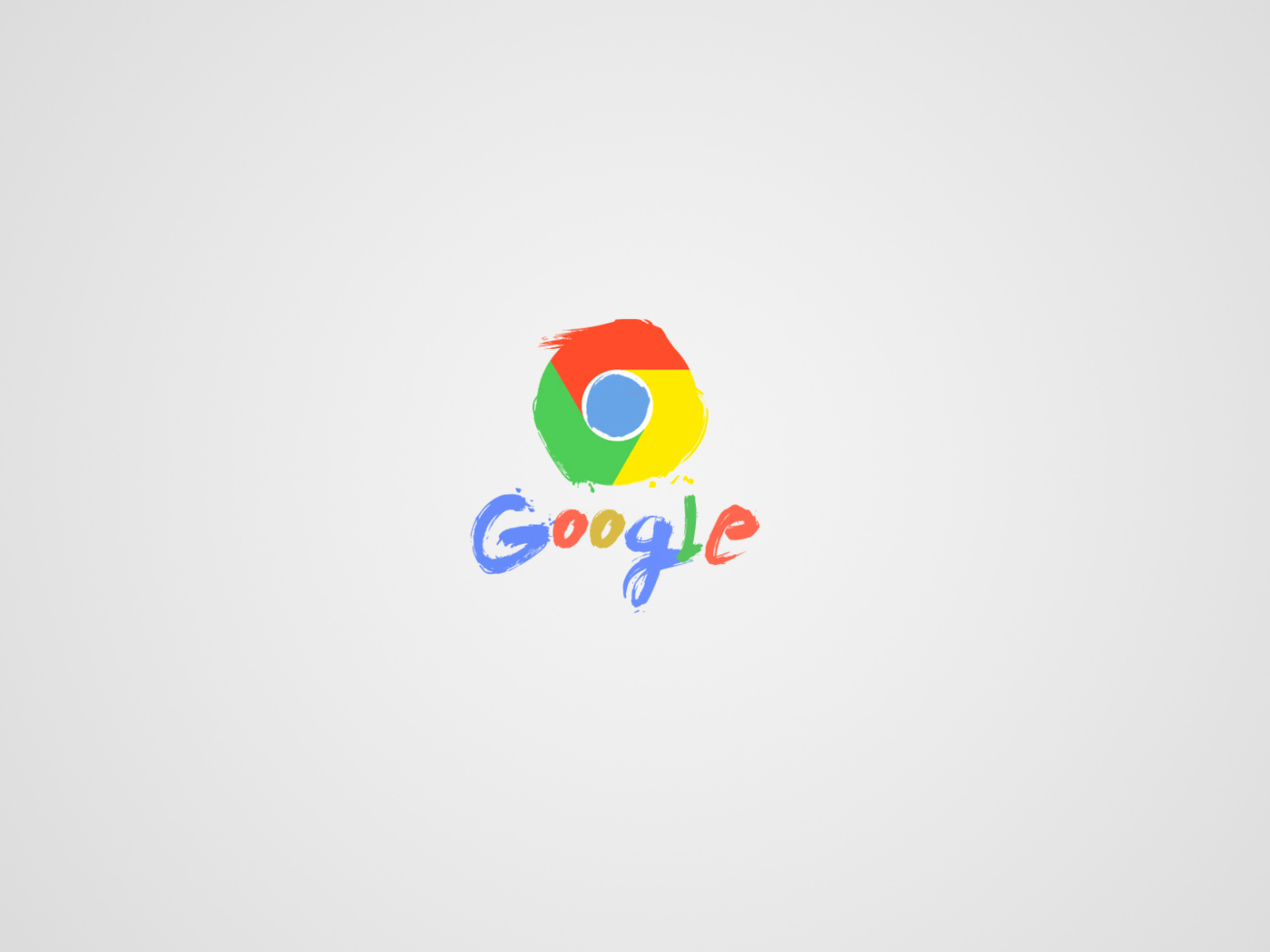 Google Creative Logo wallpaper 1400x1050