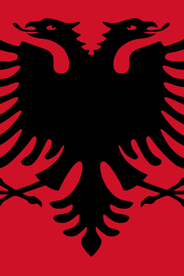 Sfondi Flag Of Albania 640x960