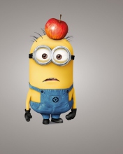 Minion With Apple wallpaper 176x220