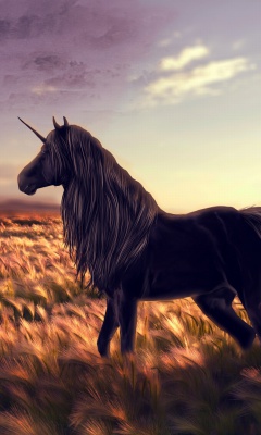 Fondo de pantalla Fantastic Unicorn 240x400