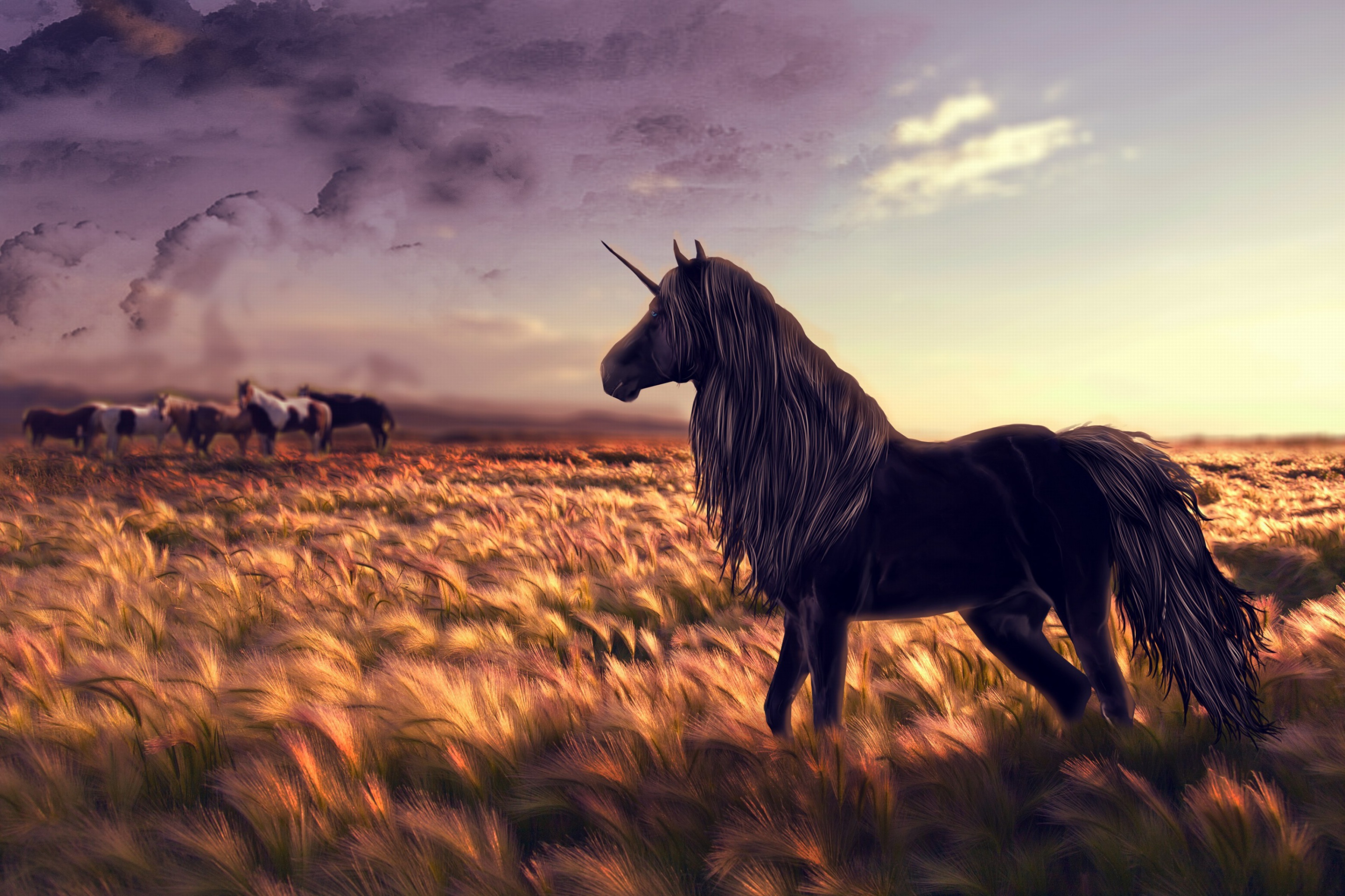 Обои Fantastic Unicorn 2880x1920