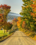 Autumn Landscape wallpaper 128x160