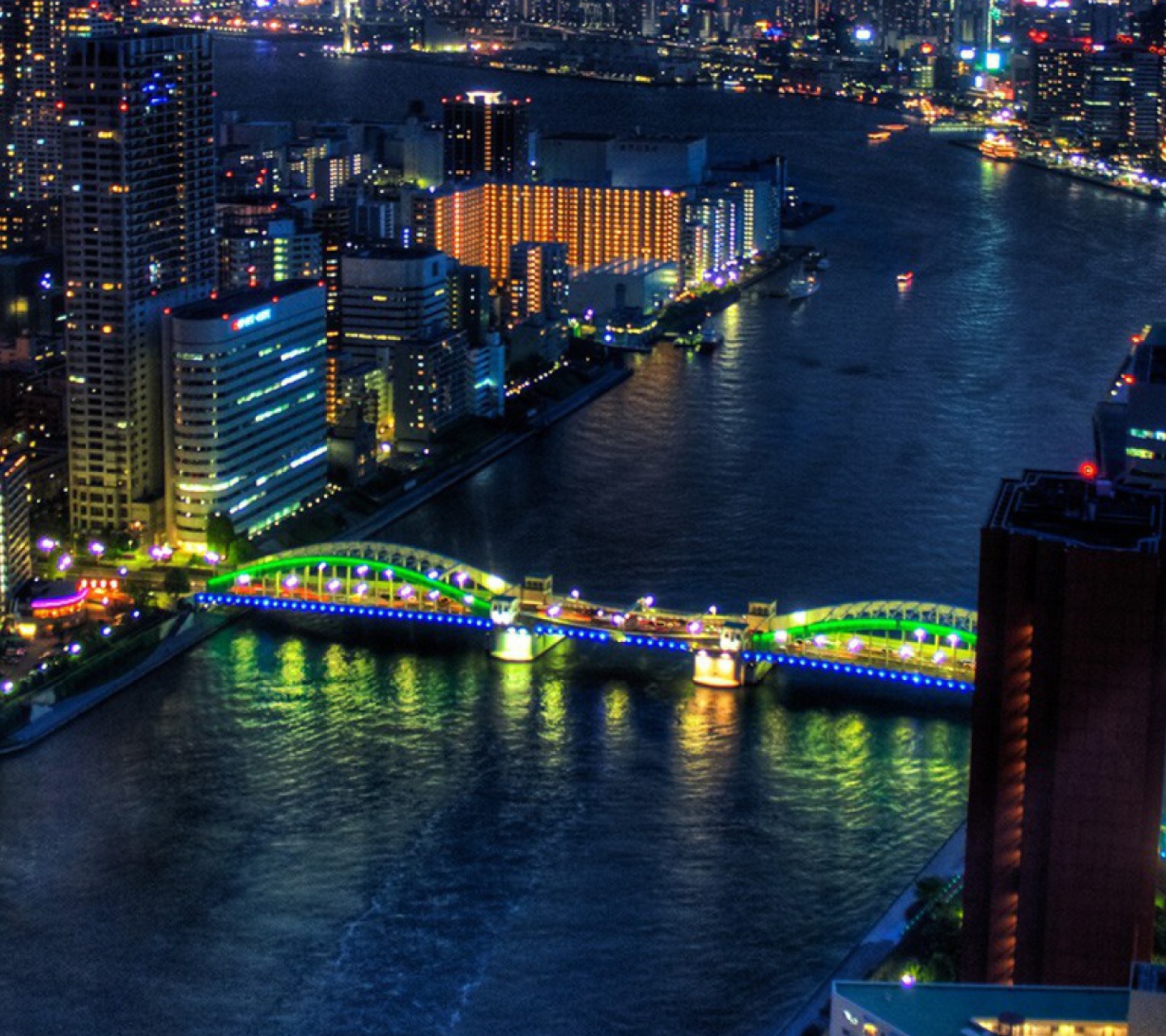 Sfondi Tokyo At Night 1440x1280