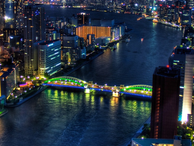Tokyo At Night screenshot #1 640x480