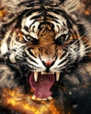 Fire Tiger screenshot #1 128x160