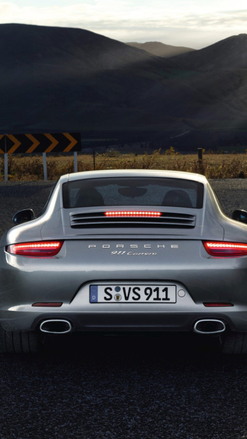 Das Porsche 911 Carrera Wallpaper 360x640