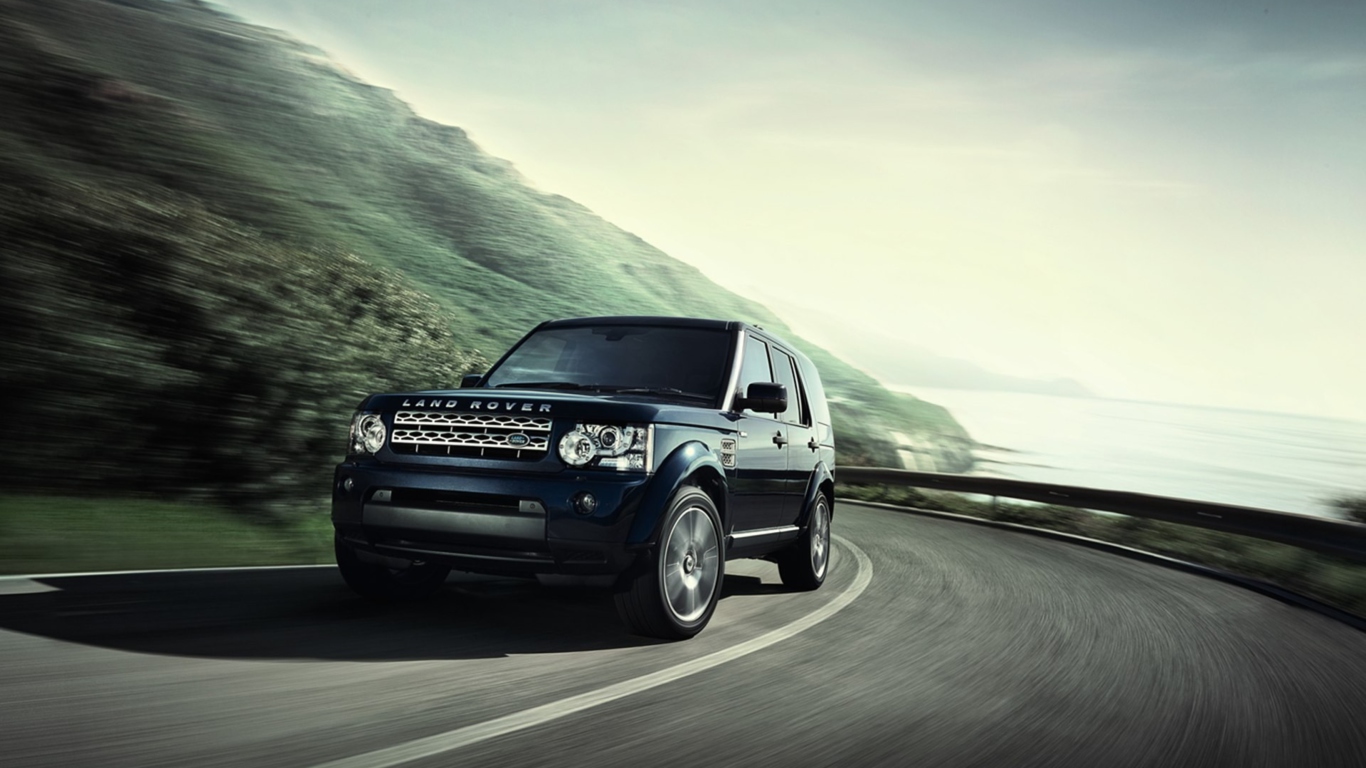 Обои Land Rover Discovery 4 1366x768