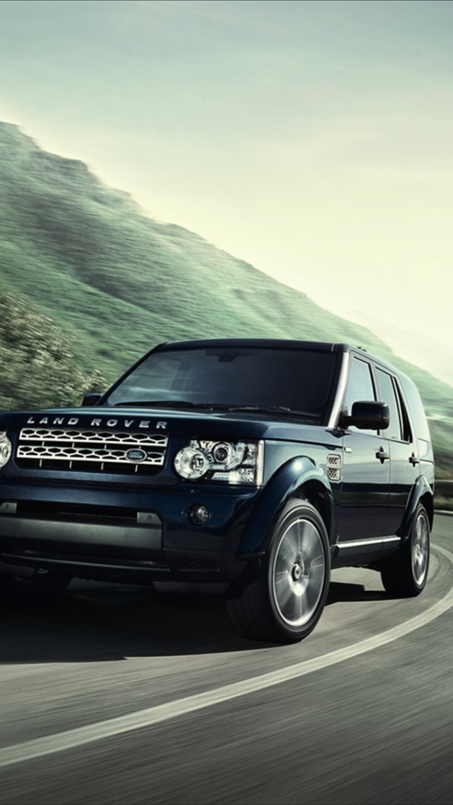 Land Rover Discovery 4 wallpaper 640x1136
