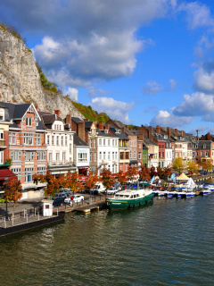 Sfondi Belgium Dinant 240x320