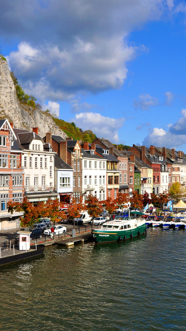 Das Belgium Dinant Wallpaper 640x1136