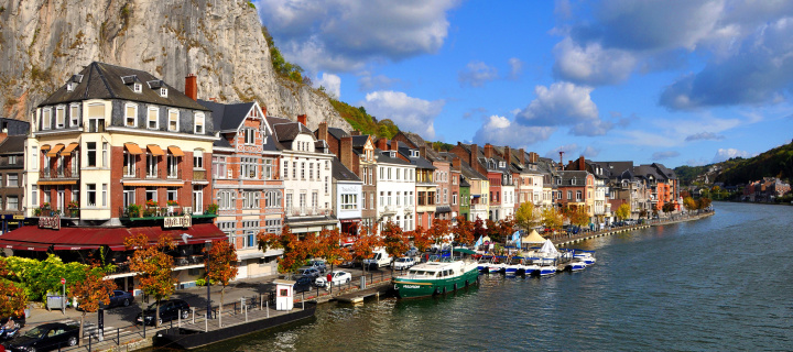 Fondo de pantalla Belgium Dinant 720x320