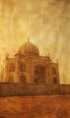 Обои Taj Mahal Photo 240x400
