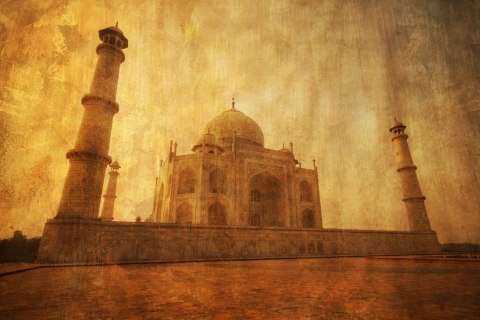 Taj Mahal Photo wallpaper 480x320