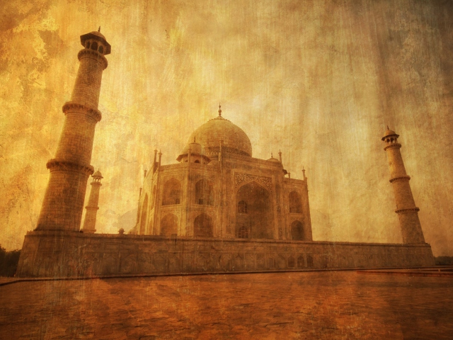 Taj Mahal Photo wallpaper 640x480