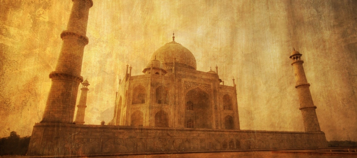 Screenshot №1 pro téma Taj Mahal Photo 720x320