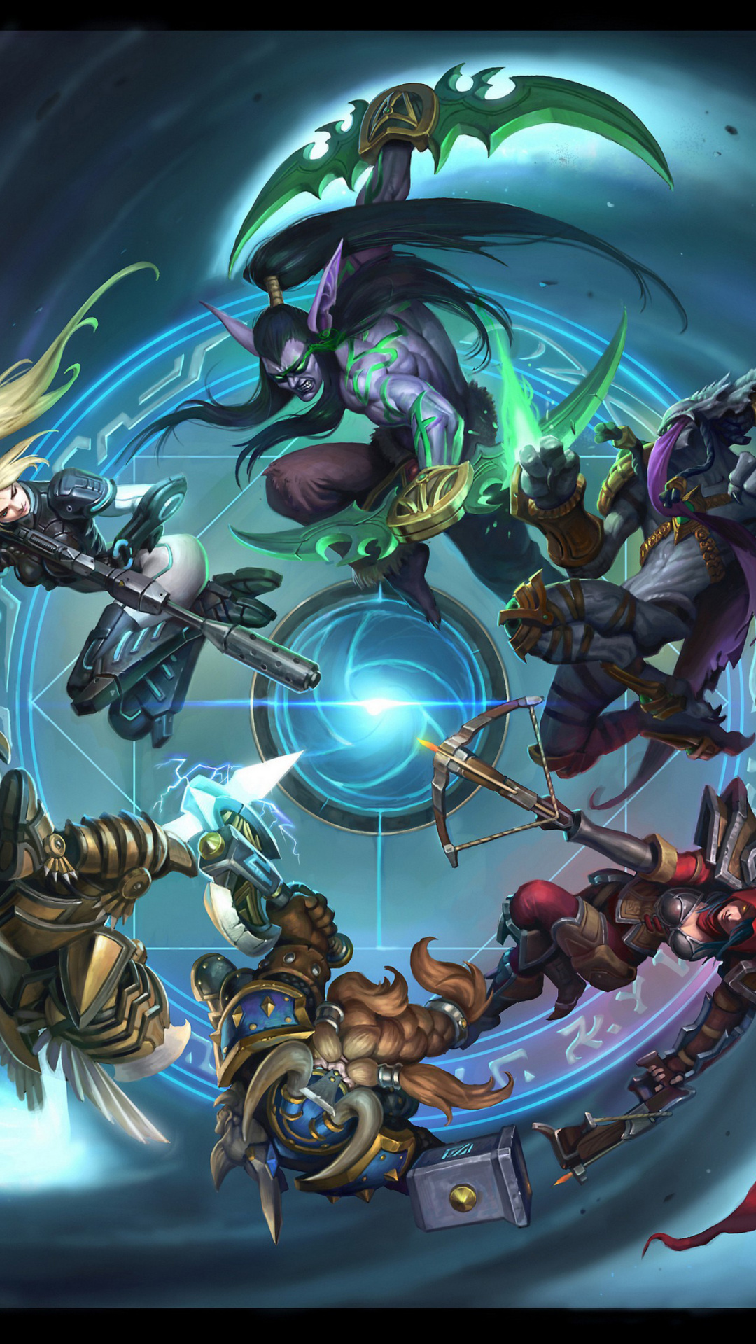 Fondo de pantalla Heroes of the Storm 1080x1920