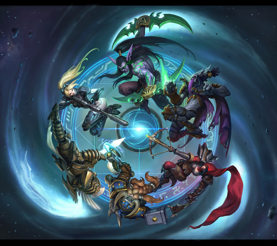 Das Heroes of the Storm Wallpaper 1080x960