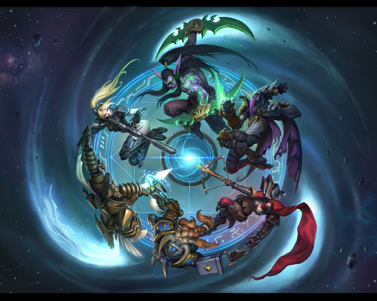 Das Heroes of the Storm Wallpaper 1280x1024